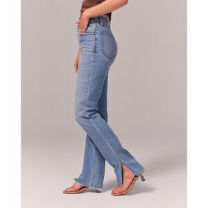Abercrombie & Fitch Ultra High Rise 90s Straight Jean